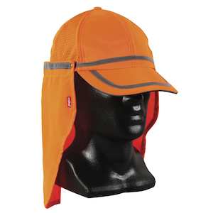 HI-VIS BASEBALL CAP W/ SUN SHIELD