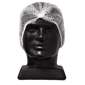 53CM WHITE CRIMPED HAIR NET 100PKT