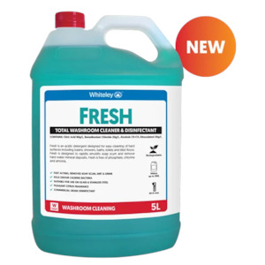 WHITELEY FRESH ALL IN ONE WASHROOM CLEANER 5LTR