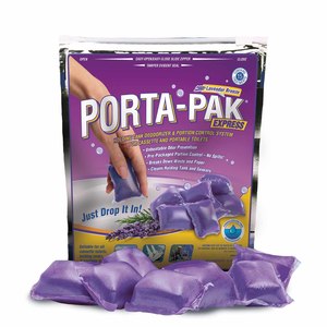 Washroom: PORTAPAK EXPRESS PURPLE LAVENDER 15 SACHETS
