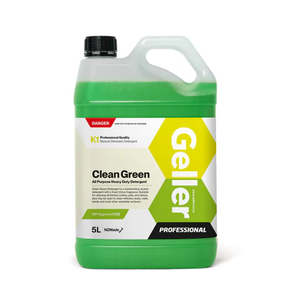 Kitchen: GELLER CLEAN GREEN HD MULTIPURPOSE DETERGENT 5L