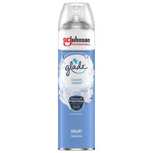 GLADE CLEAN LINEN AEROSOL 400G