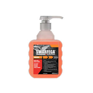 Personal Care: SWARFEGA ORANGE PUMP HAND CLEANER 400ML