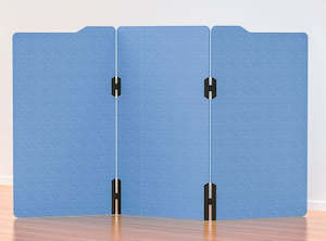 Free Standing Screens: Boyd Acoustic Freestanding Partition 3 Panels Milford