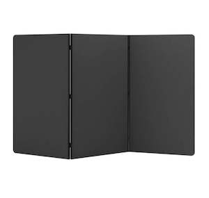 Free Standing Screens: Boyd Acoustic Freestanding 3-Panel Partition