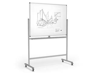 Presentation: Boyd Mobile Pivoting Whiteboard Porcelain (Ceramic)
