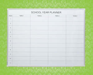 Boyd Porcelain School Year Planner Whiteboard
