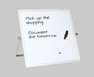 Presentation: Boyd Desktop Whiteboard - Lacquered Steel