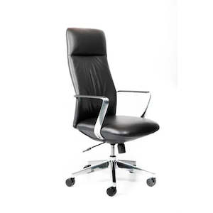 Executive Chairs: Chair Solutions Director Leather Chair - High Back