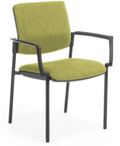 Meeting Room Visitor Chairs: Chair Solutions Venice Linea 4-Leg Chair