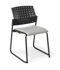 Conference Chairs: Eden 550 Sled Chair Upholstered