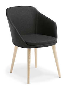 Eden Talia Timber Leg Chair