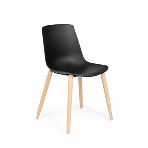Cafe And Lunch Room Seating: Chair Solutions Ola 4 Leg Chair - Timber Base
