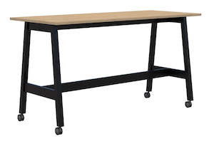 Bar Leaners: Modella II Mobile Angled Leg Leaner