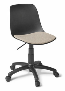 Chairs: Eden Juna 5-Star Swivel Chair - Seat Upholstered