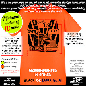 Custom Chevron Design Package (black or navy ink on coloured garments)  --  Enqu&hellip;