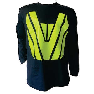 Safety Wear: SnP Safety Hi-Visibility Long Sleeve Tee