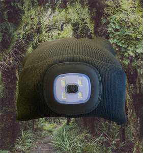 Safety Wear: Headlight Acrylic Cuff Beanie