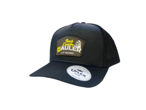 Auto Merch: Back Country Hauler Trucker Cap - Black