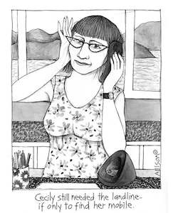 card: Find The Mobile Phone Cecily Card