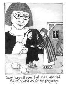 Mary's Explanation Christmas Card
