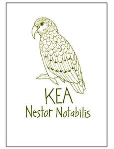 Moa Kitchen Living: Tea Towel - Kea