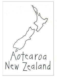 Moa Kitchen Living: Tea towel - Aotearoa