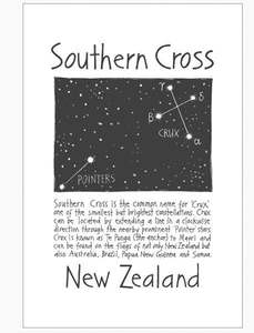 Moa Kitchen Living: Tea Towel - Southern Cross