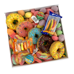 Donut: Mini Donut Rainbow Box