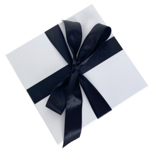 Ribbon: ADD ON: Black Satin Ribbon