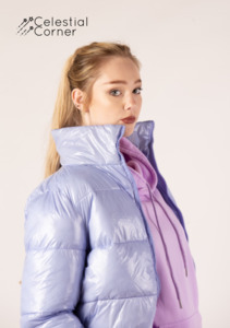 Lavender Puffer Jacket