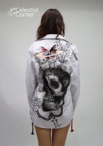 Repairing Angels World: Vines In My Skull Button Up Shirt