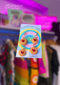 Repairing Angels World: Shrewsbury Cookie Earrings