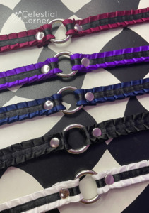Ruffle Collection Choker