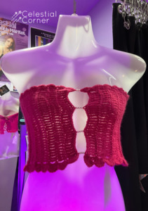 Pink Pearl Boob Tube