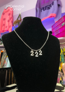Lucky Number 222 Necklace