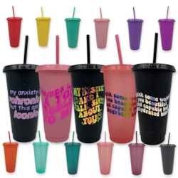 Newer Arrivals: Custom Tumbler With Lid & Straw