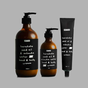 Gifts: Aotea - Harakeke Seed Oil & Mānuka Water Hand & Body Cream 100ml Tube