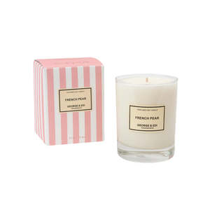 Gifts: PERFUMED SOY CANDLE - FRENCH PEAR