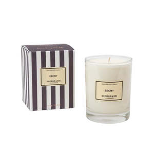 Gifts: PERFUMED SOY CANDLE - EBONY