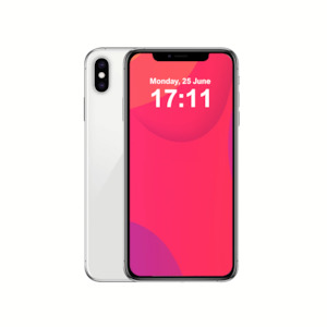 Imperfect Condition: Apple iPhone XS Max 256GB Silver - Imperfect - Face ID not Working