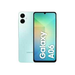 Brand New Samsung Devices: Samsung Galaxy A06 64GB Light Green - Brand New [NZ Version]