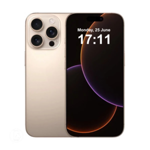 Apple Iphone Range: Apple iPhone 16 Pro Max 256GB Desert Titanium - Excellent Condition - Preowned (New Battery)