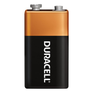 All Duracell: Duracell 9V MN-1604 Coppertop Alkaline Battery, Box of 12