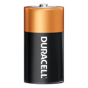 Batteries: DURACELL 1.5V SIZE C MN-1400 COPPERTOP ALKALINE BATTERY, box of 12