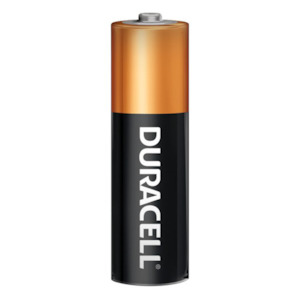 All Duracell: DURACELL 1.5V AA MN-1500 COPPERTOP ALKALINE BATTERY, box of 24