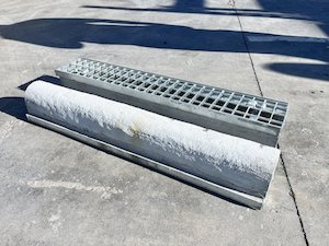Products: 110 F Channel Drain & Grate - Cempro. Innovative outdoor
