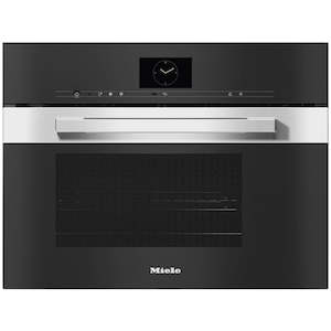 Steam Ovens: Miele Built-In CleanSteel Steam Oven with Microwave - M Touch