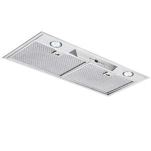 Built Under Rangehoods: Schweigen 60cm Undermount Rangehood with 900m3/hr External Motor