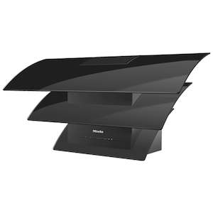 Wall Mounted: Miele Triple Black Wall mounted Rangehood